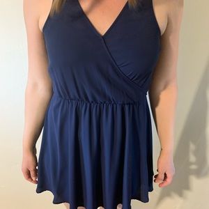 Navy blue party dress